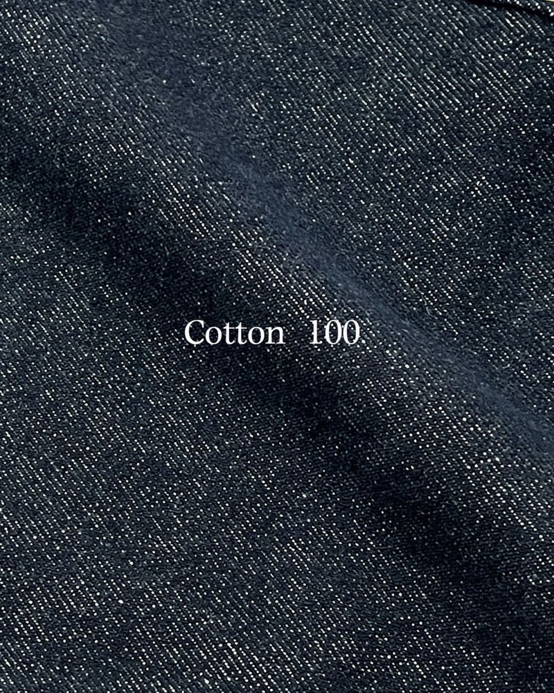 Never Curved Panel Raw Denim