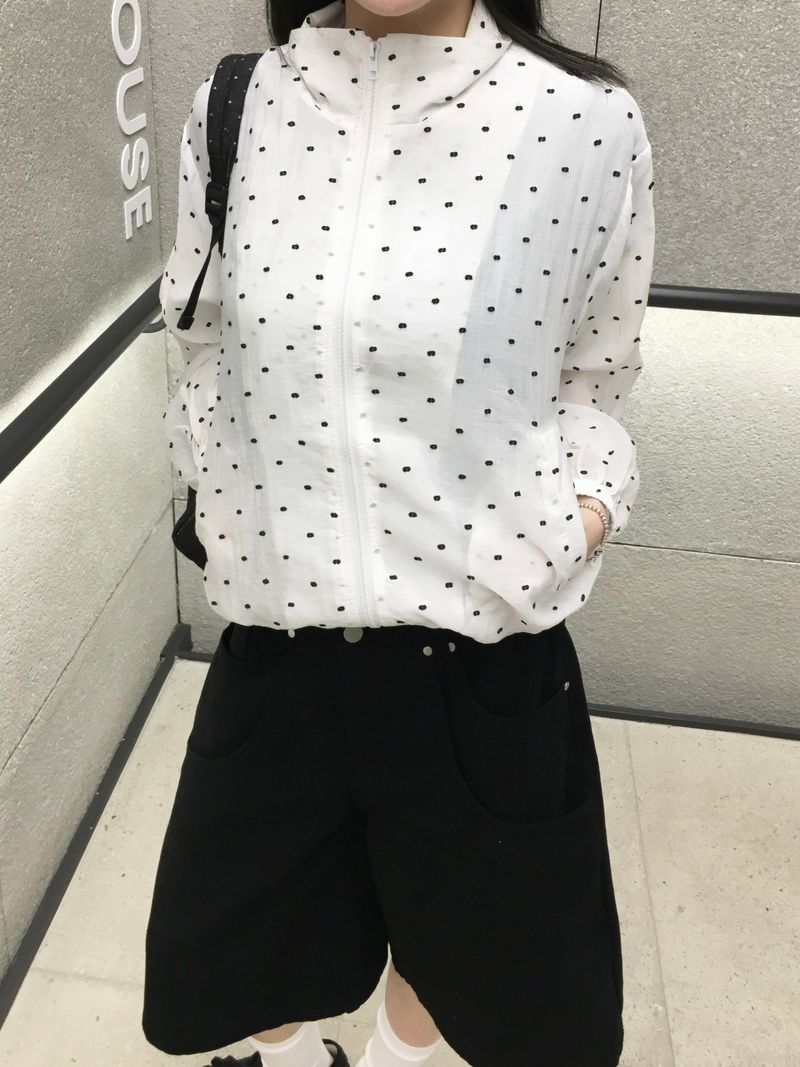 Pippin Dot String Zip-up (1c)