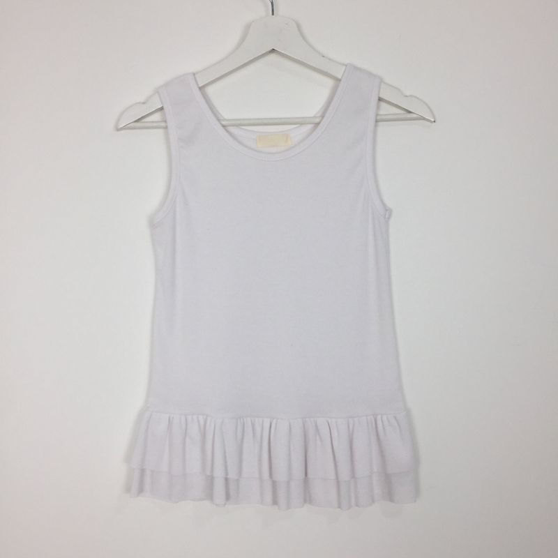 Le Frill Crewneck Sleeveless