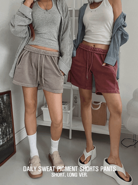 ULAN（ユレン）の「[U-BASIC] Daily Pig Sweat Shorts（Pants）」