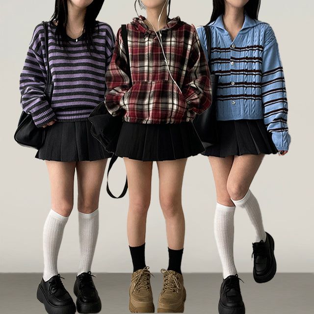 hijjoo（ハイチュー）の「Tia tennis pleats mini skirt（Skirts）」