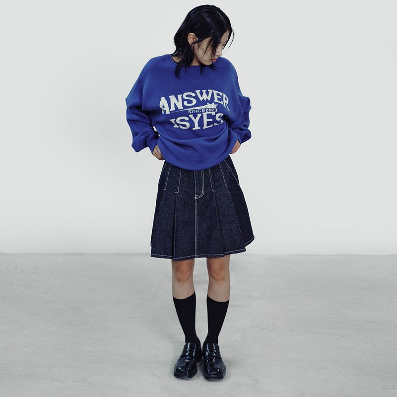 answerisyes(アンサーイズイエス)の「aiy Logo sweatshirt(Tops)」