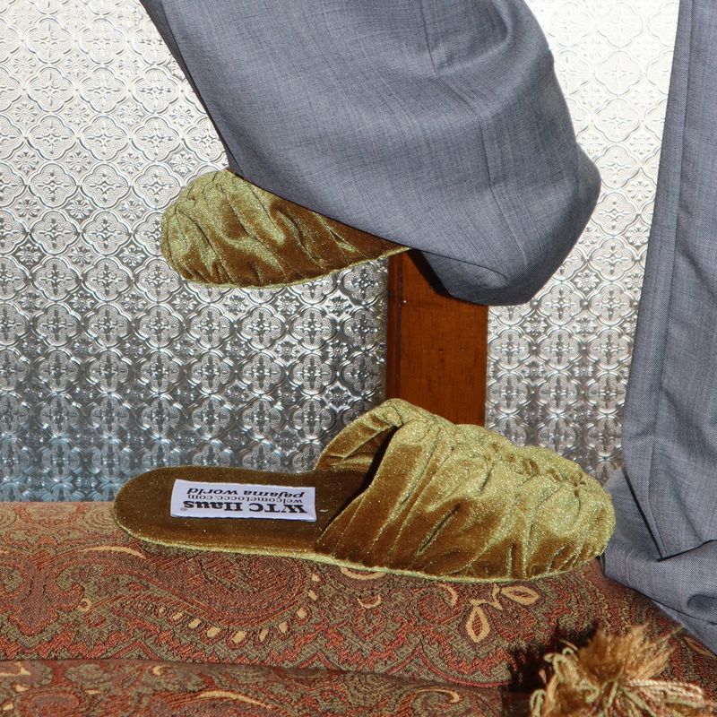 Croa Shoes (Mustard) Room Shoes