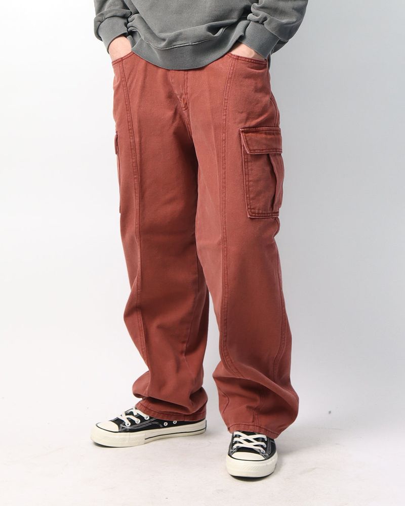 Surf Dying Cargo Denim Pants_2color