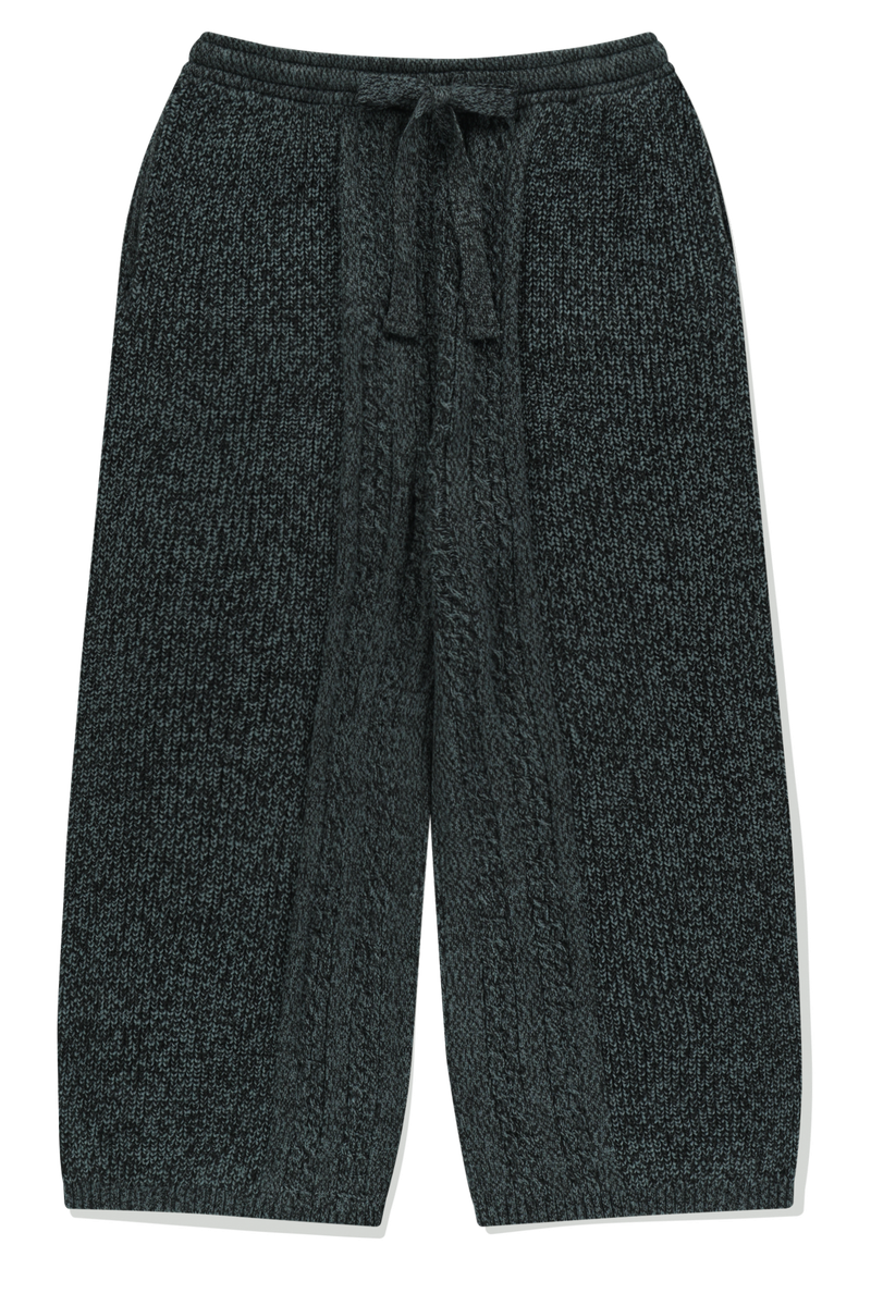 WIDE KNIT PANTS