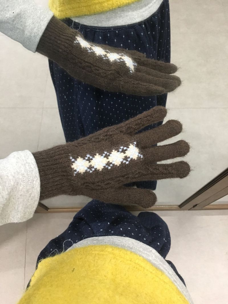 Lette Argyle Gloves (6 Colors)