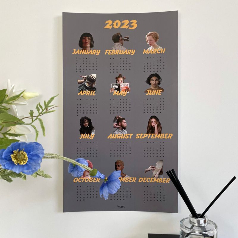 Color Poster Calendar