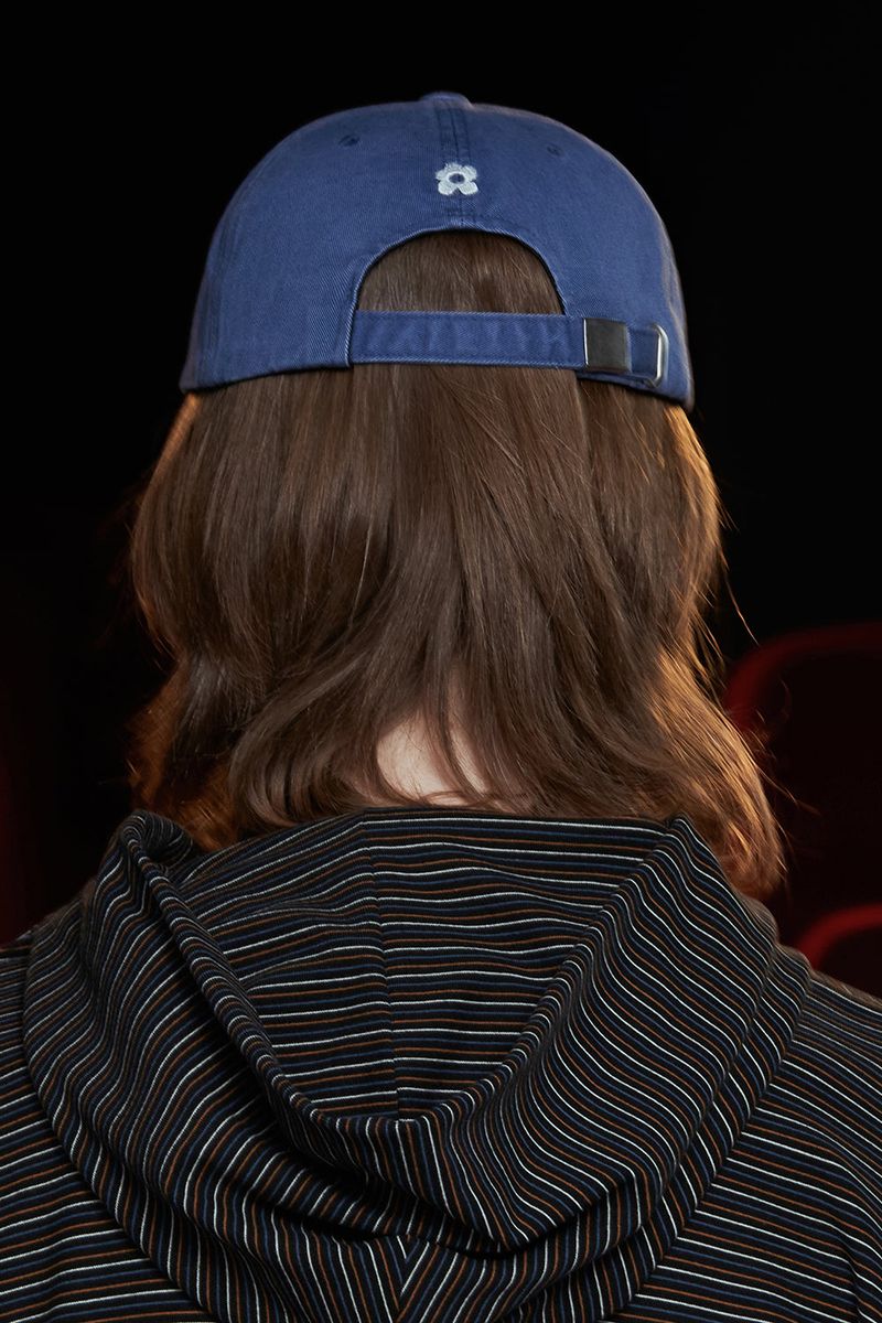 SNOW LOGO CAP / BLUE
