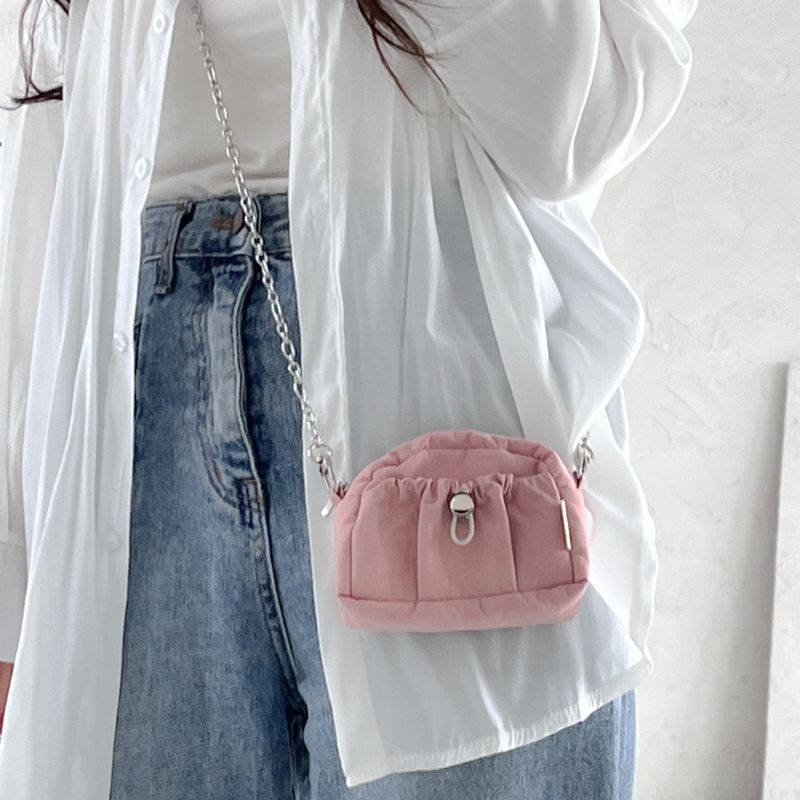 Card Wallet Mini Chain Bag-PINK