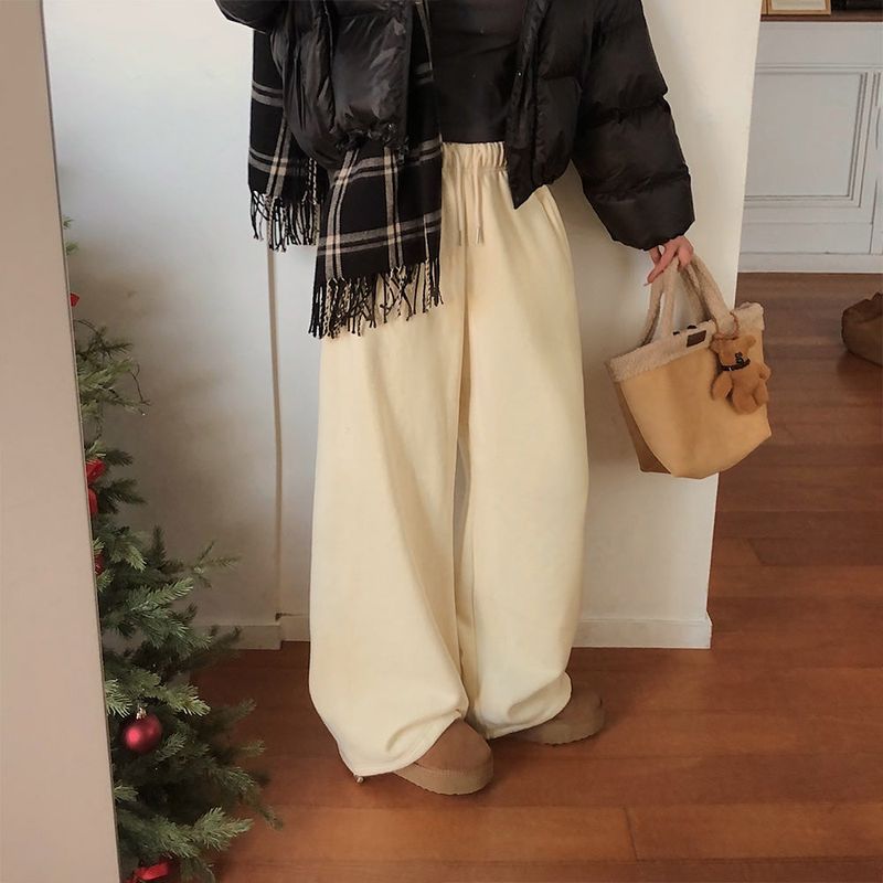 [BELLIDE MADE] Neuer, back raised two-way wide training pants