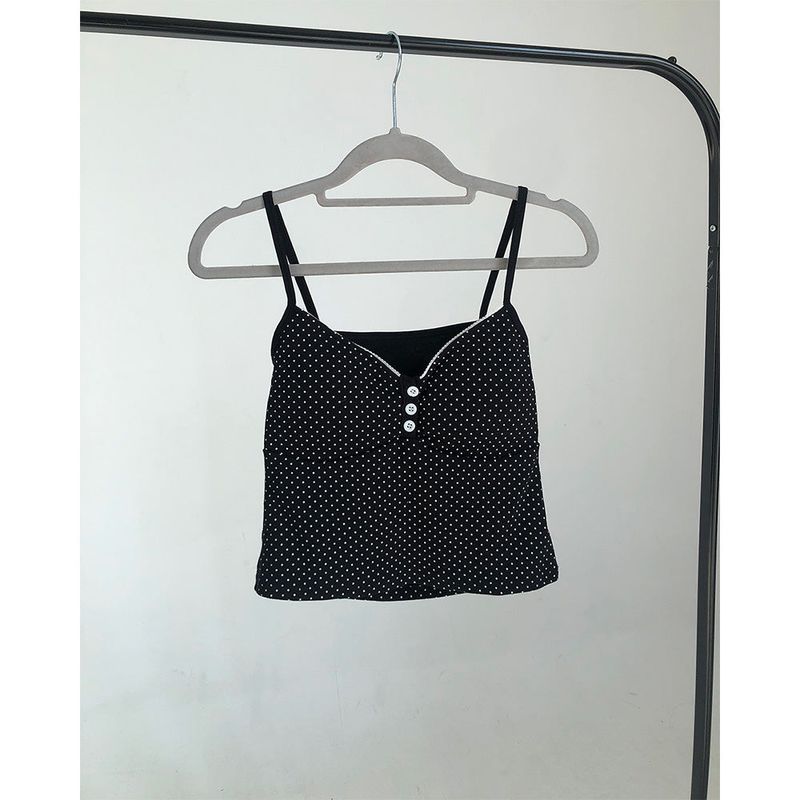 Dot Lace Sleeveless