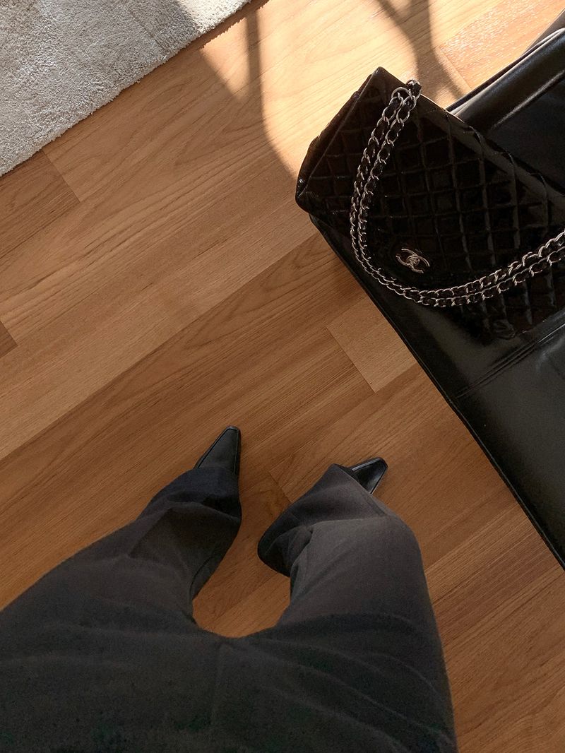[MADE] [Wool Napping] Winter Warm Long Bootcut Slacks