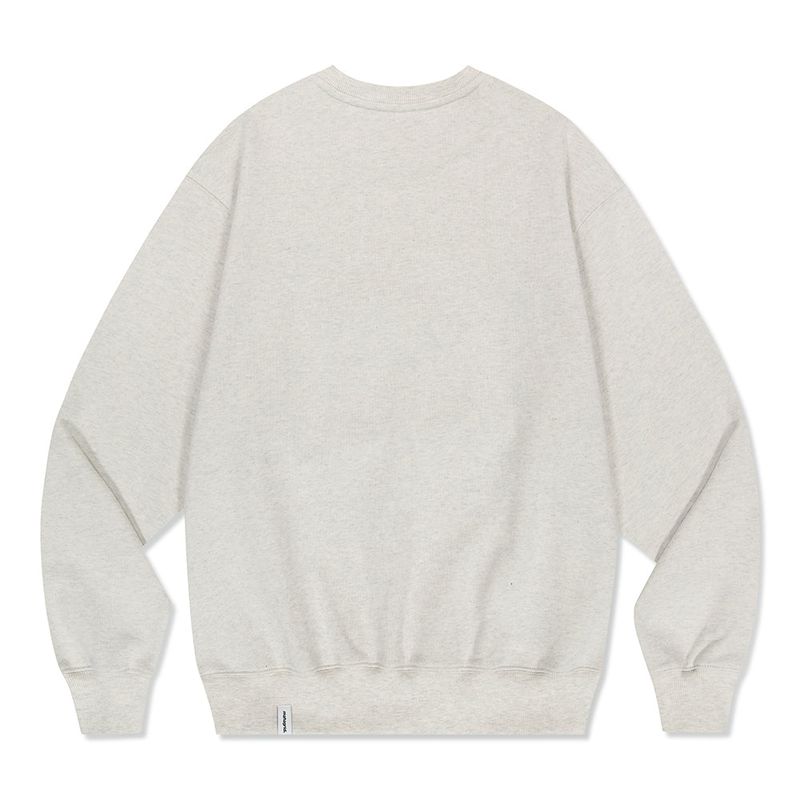 CURVED LOGO SWEATSHIRT