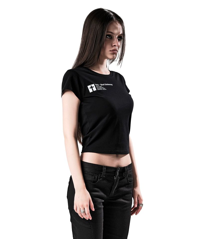 502 ERROR T-SHIRT BLACK
