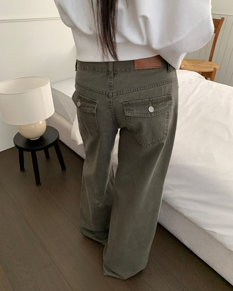 WONDER WONDER（ワンダーワンダー）の「Carcl ワイドロングコットンパンツ（パンツ）」