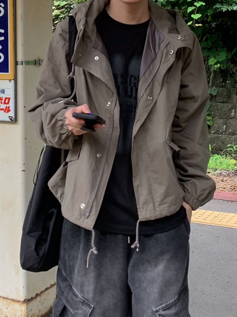 Kaz Balloon hood Utility Jacket