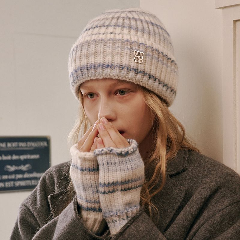 ALLINCOMPLETE（オールインコンプリート）の「Journey Of Sky Beanie & Warmer Set (Clear Day)（Hats）」
