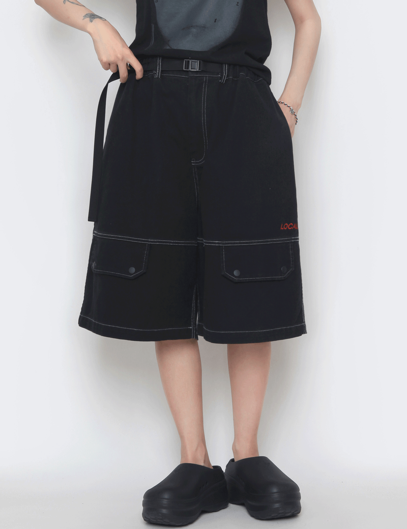 nutellike(ヌテールライク)の「Stone Local Belt Bermuda Pants(Pants)」