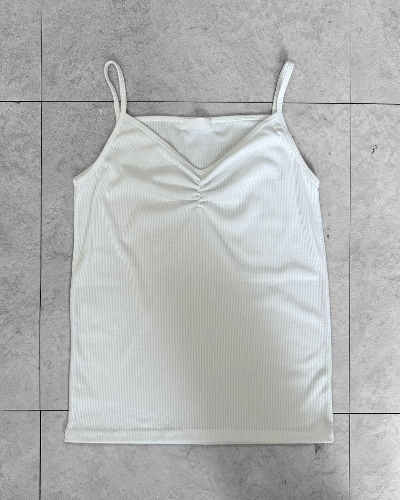 SIO SHIRRING CAMI