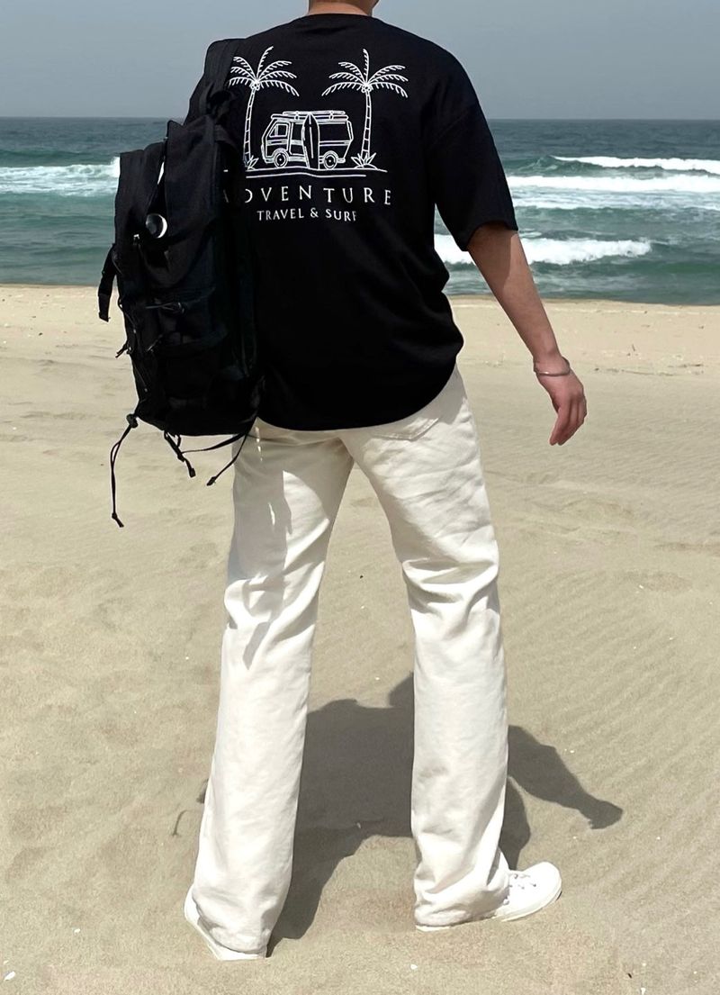 サマートラベルキャンピングTシャツ 