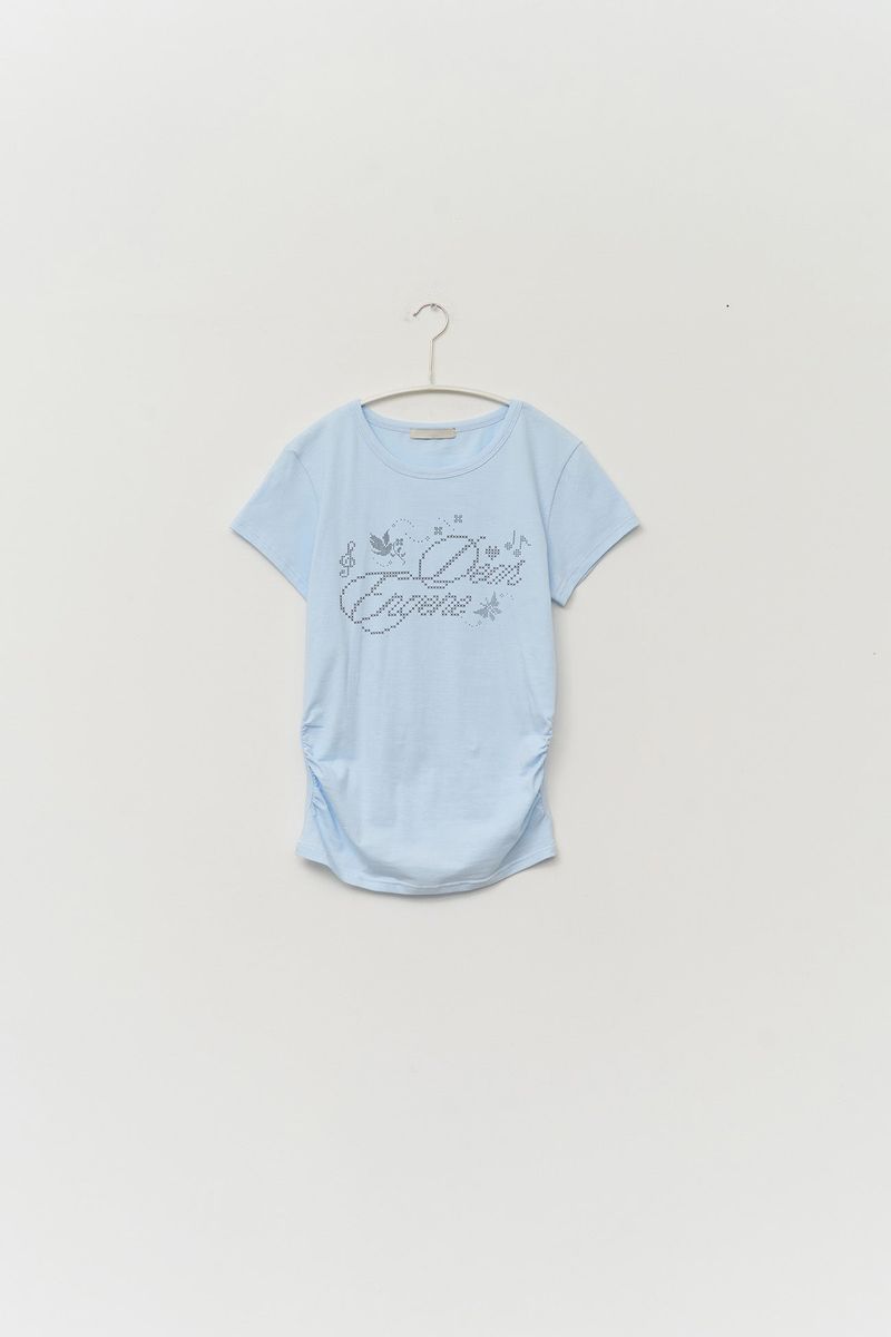 (W) Pixel Printed Top
