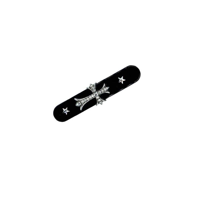 Cross pendant hair clip