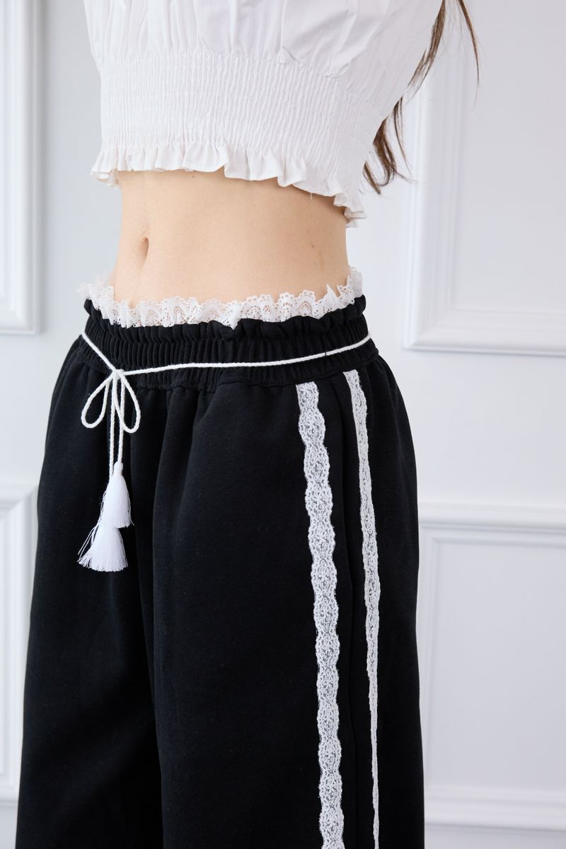 MORI LACE TRACK PANTS
