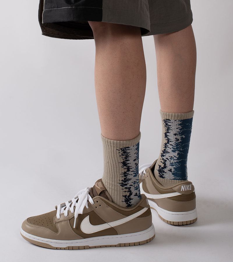 LANDING Midcalf socks (3 pair in - Gradient Red, Cyan, Blue)