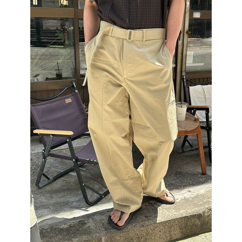 LAURANT（ロラン）の「[S/S] ベルトコットンワイドパンツ（3色）（パンツ）」