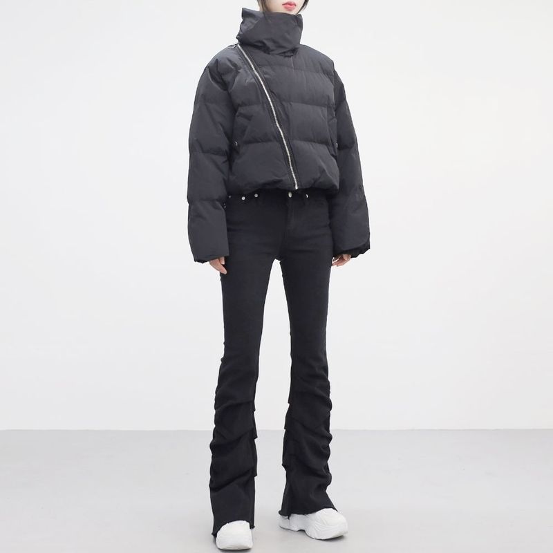 Tosco Shirring Bootcut Pants