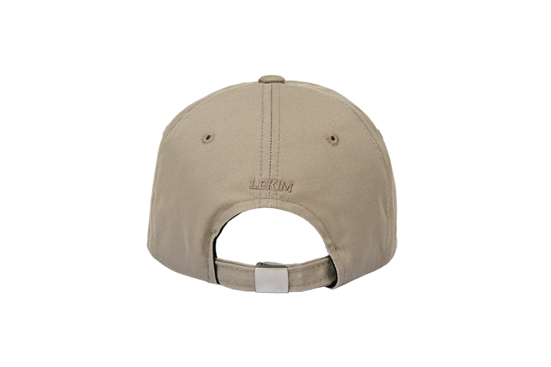LEKIM EMBROIDERY BEIGE CAP