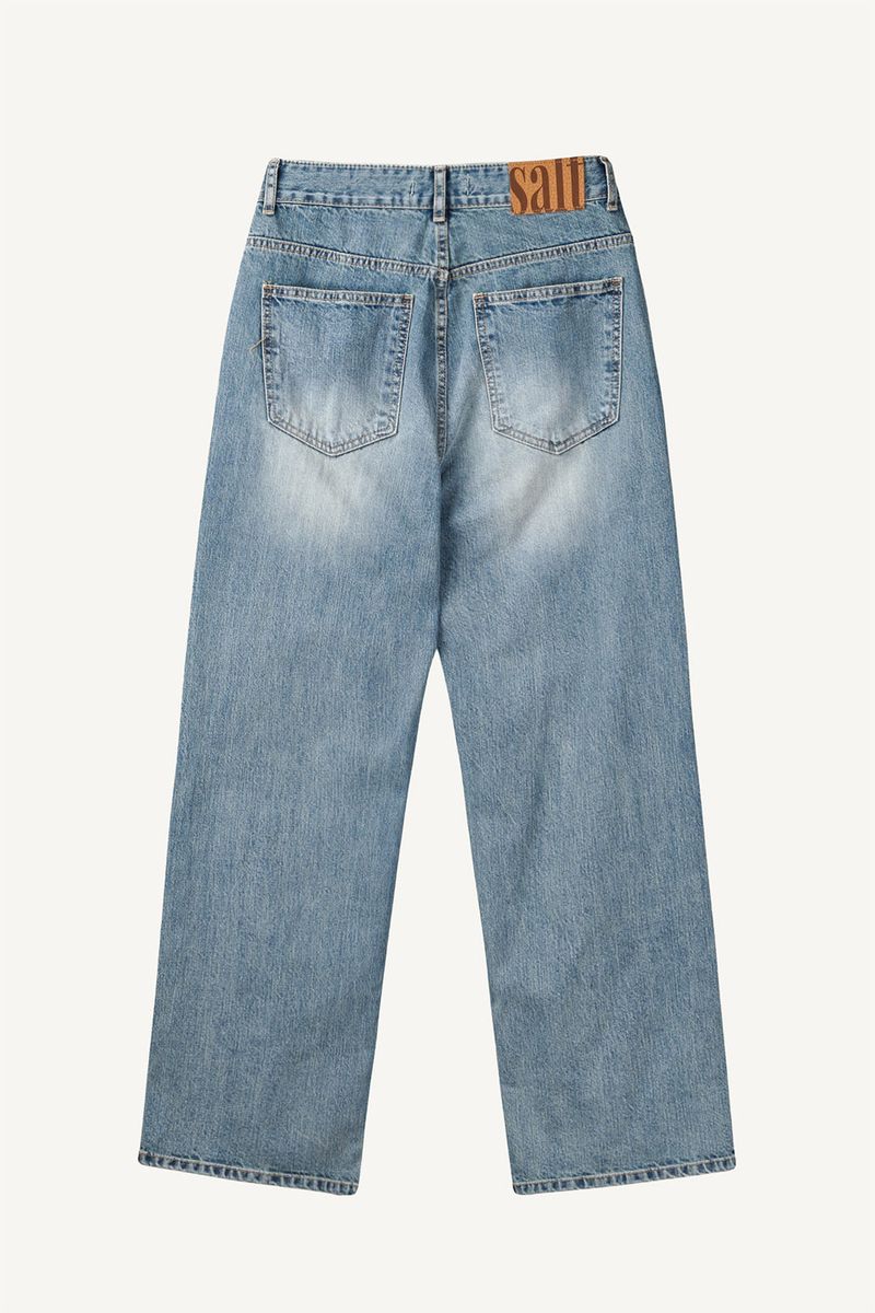 Blue Ocean Straight Denim Pants