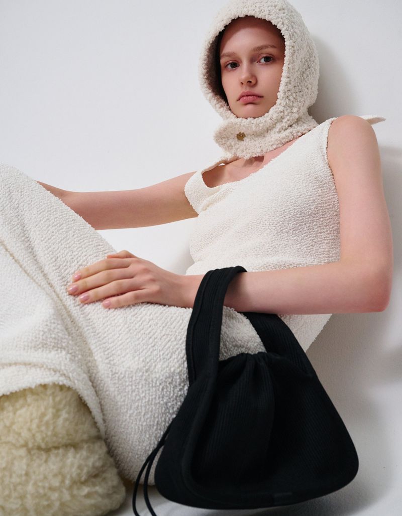 DUMPLING knitting bag_black