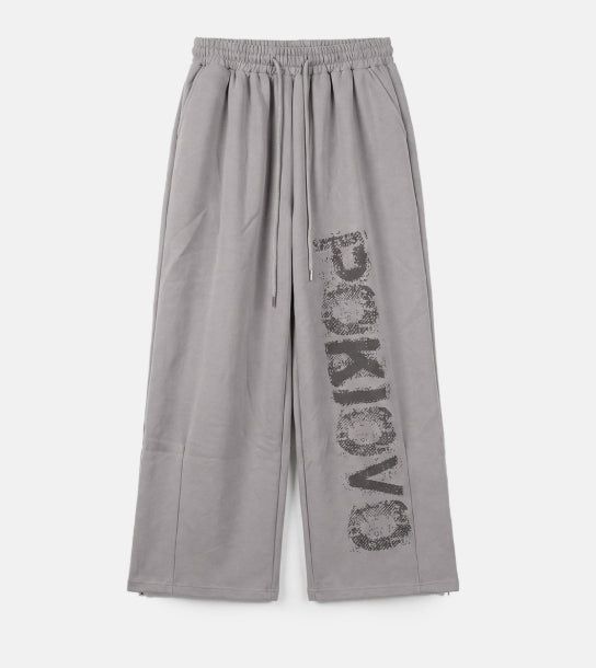 Type stamping wide pants