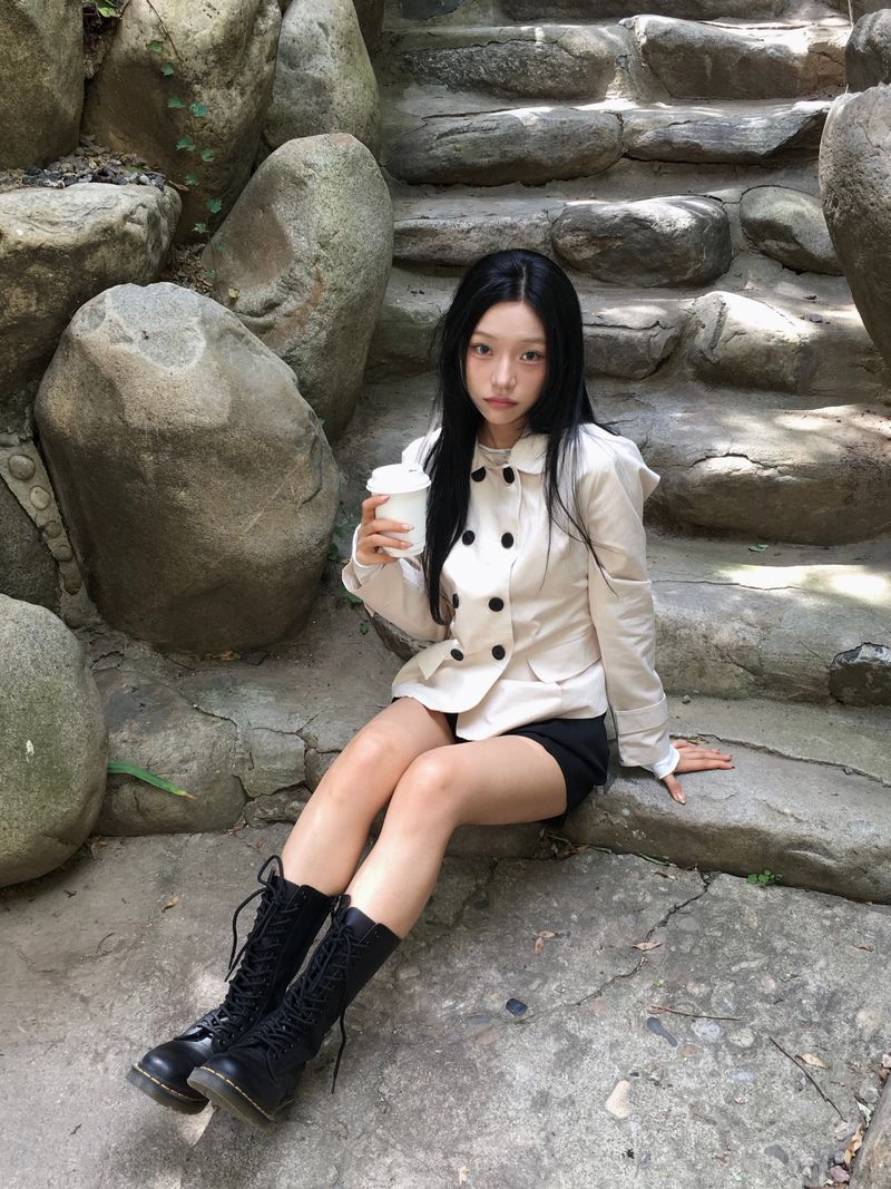 Ner Double Short Trench Jacket (2c)