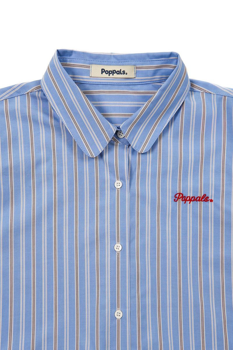 Pals Stripe Shirt [Skyblue]