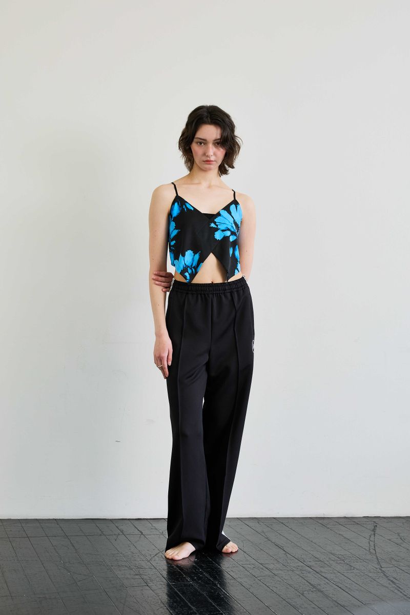 FLUTTER TOP / BLUE