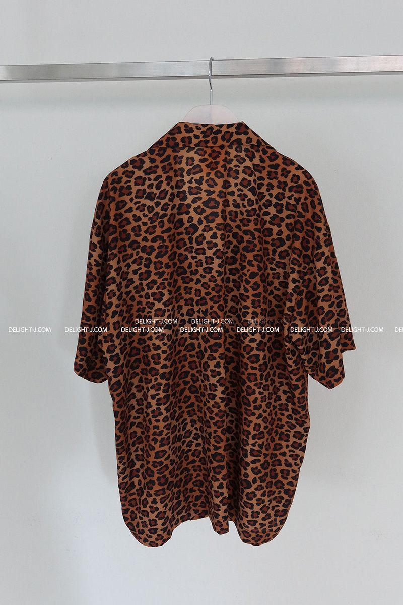 [UNISEX] Leopard Hawaiian shirt