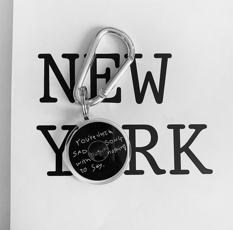 Sound is Colour! Keyring (Black)