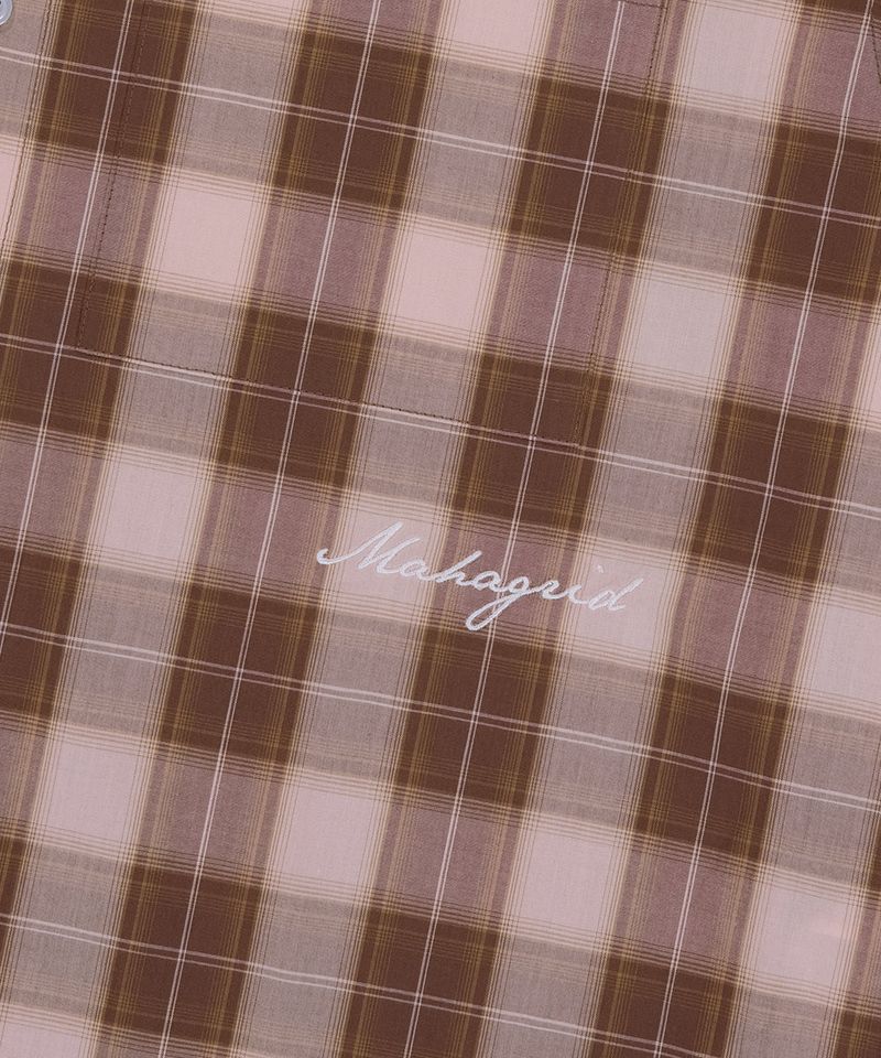 OMBRE CHECK HALF SHIRT