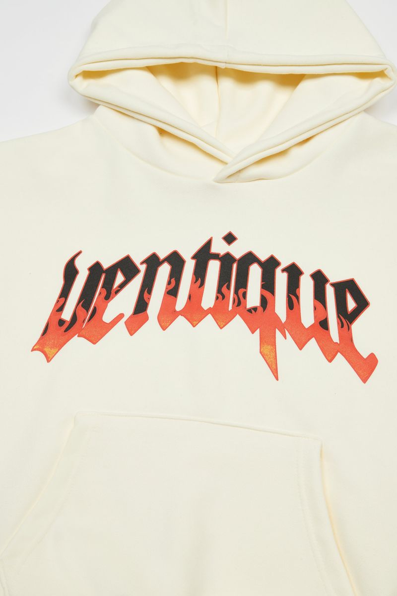 VENTIQUE Crop Hoodie 2color