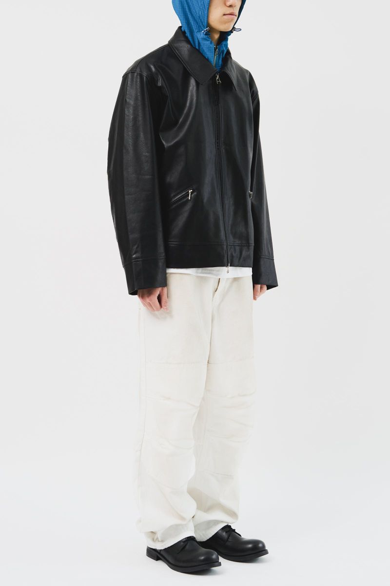 Storm Leather Zip Jacket