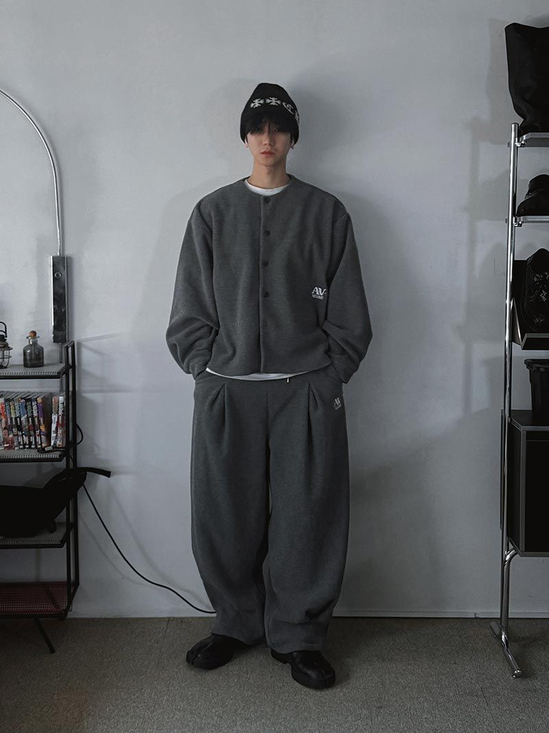 ASCLO Rocco Fleece Cardigan (3color)