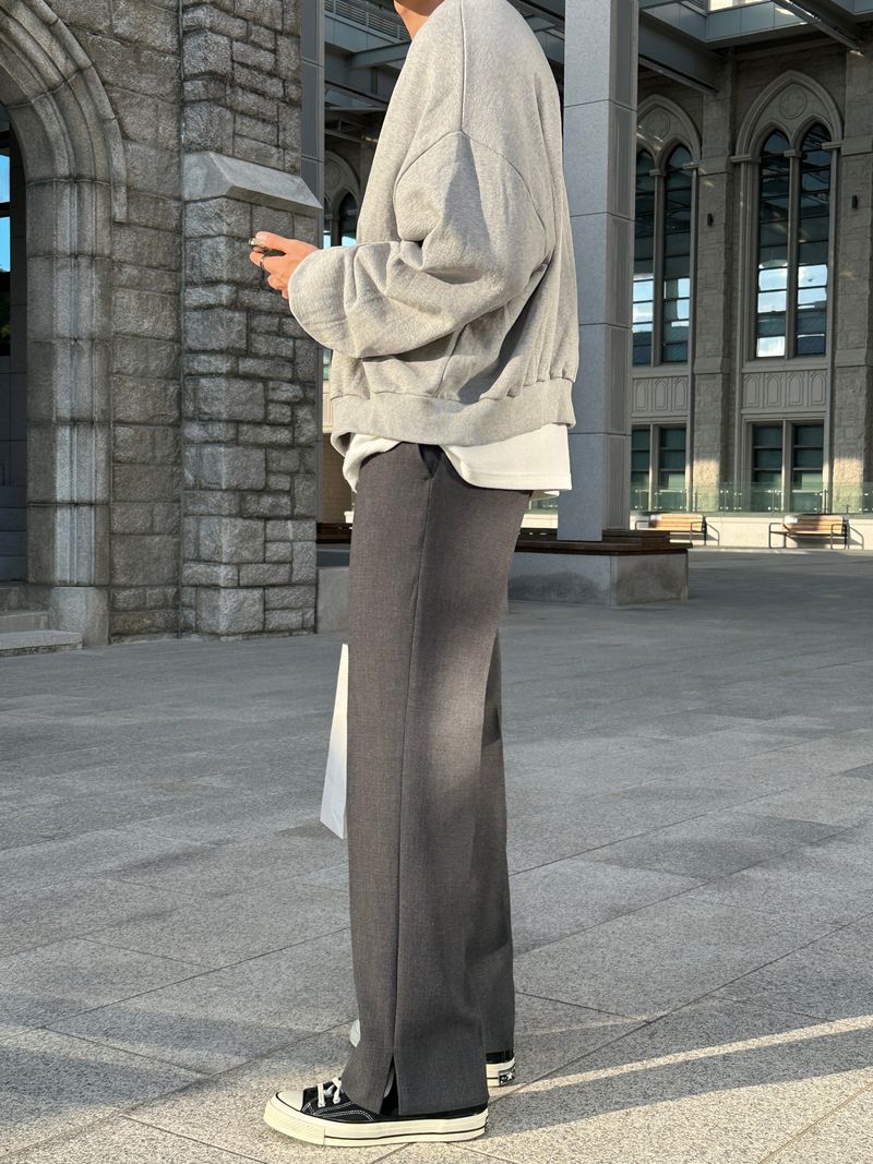 [Lemenne] Open Wide Slacks (2 colors)