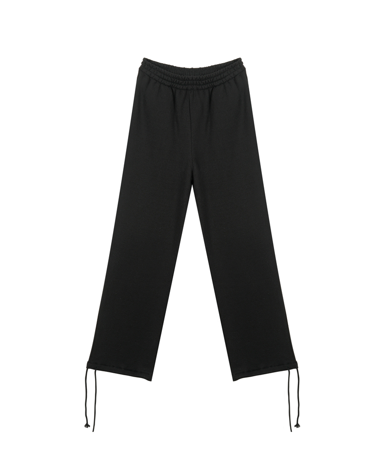 BANDING LONG PANTS - BLACK