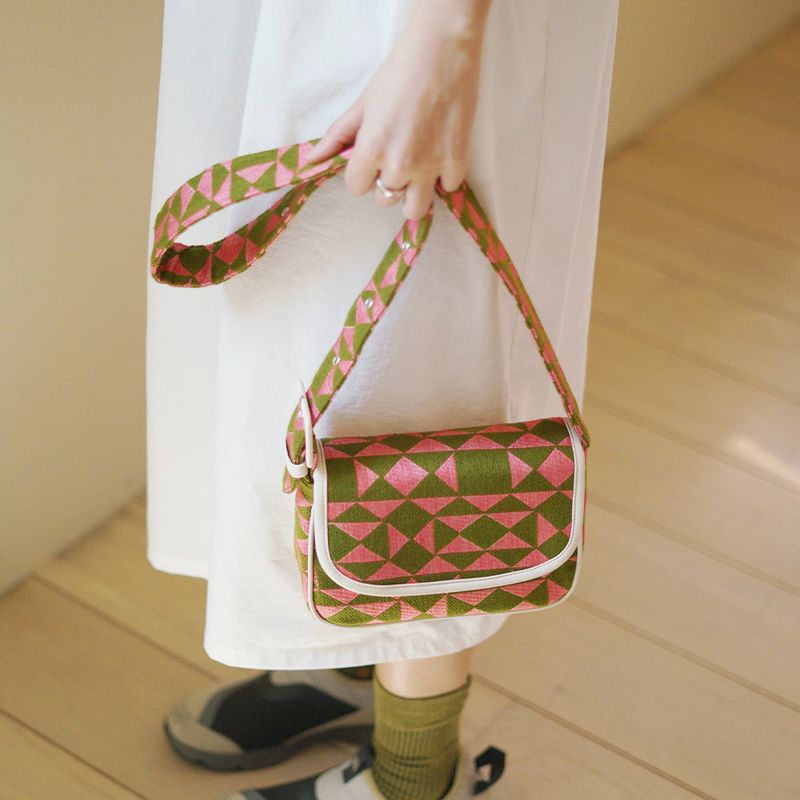 BOLSAC(ボルサック)の「メルロークラシックバッグ_カーキピンク(バッグ)」