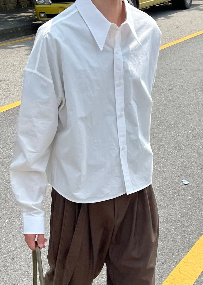 Pudding belt wide pants