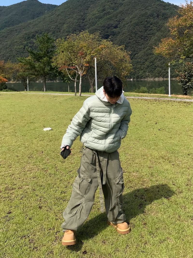 Layer Strap Cargo Pants