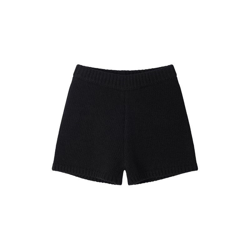 THEOHYOU KNIT SHORTS (BLACK)