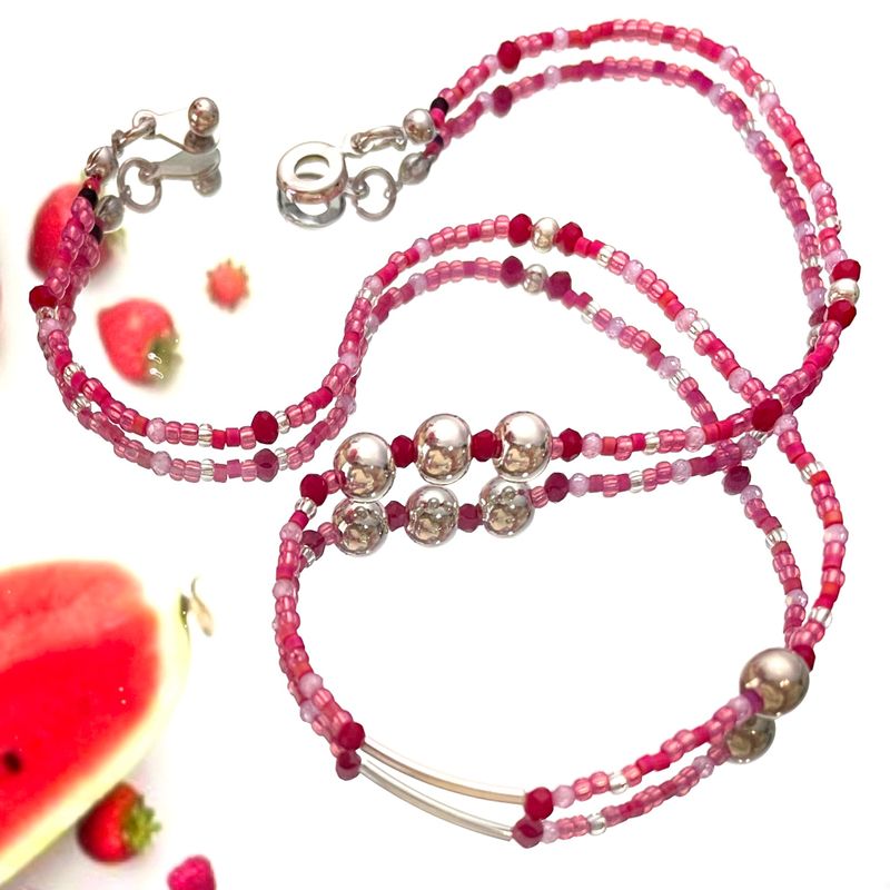 Kichikichiyaya(キチキチヤヤ)の「Kichikichiyaya Raspberry Necklace(Accessories)」
